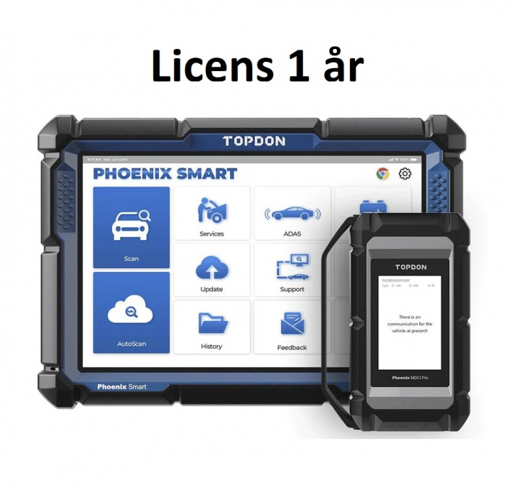  Phoenix Smart licens 1år  i gruppen Licens | Mjukvara hos Prylteknik 7H AB (400-002)