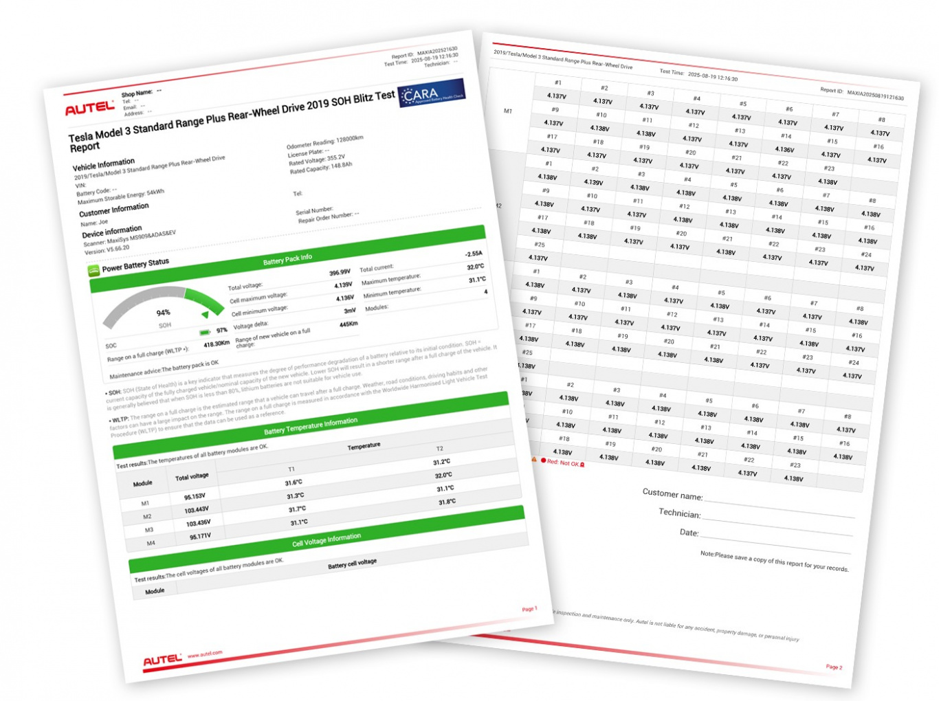 Autel SOH Blitz Test - nu kan du testa din elbils batteri med Autel!