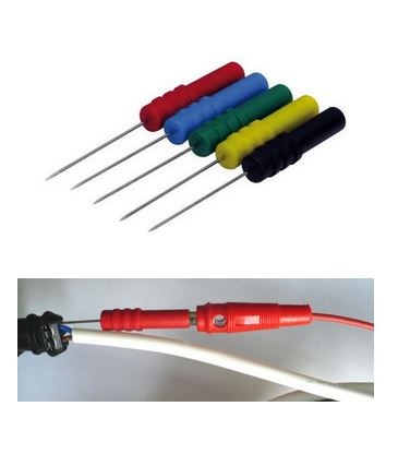 Testprober för kablage back-pinning mätspetsar banankontakt i gruppen Produkter / Specialverktyg / Testverktyg hos Prylteknik 7H AB (100-337)