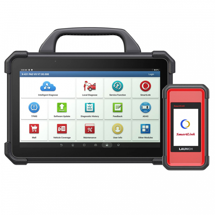 Launch X431 PAD VII Elite (PAD7), tvåvägs diagnostikskanner, J2534-programmering, intelligent topologikarta | 2års licens i gruppen Produkter / Felkodsläsare / Launch hos Prylteknik 7H AB (100-481)