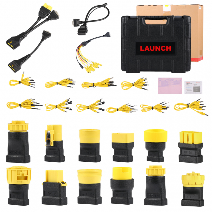 Launch X-431 HD Pack | Diagnos för lastbil, buss, entreprenad | Tillbehör till din Launch  i gruppen Produkter / Felkodsläsare / Diagnosverktyg tunga fordon hos Prylteknik 7H AB (100-490)