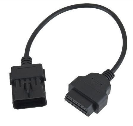 Opel OBD adapter 10-pin i gruppen Produkter / OBD2 adapter kablage / OBD2 Adapter Universal hos Prylteknik 7H AB (100-50)