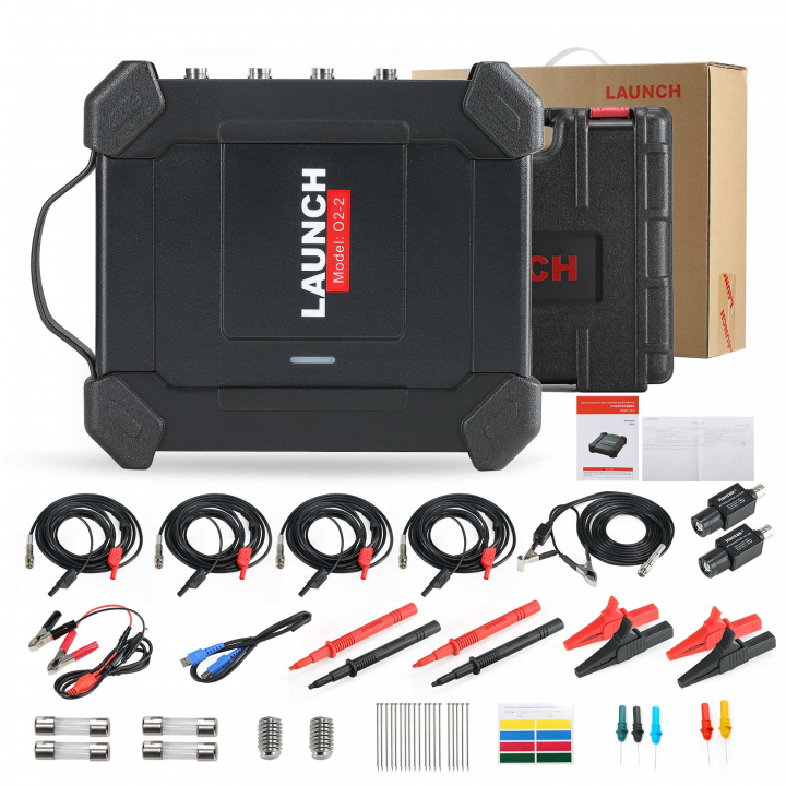 Launch X431 O2-2 Scopebox Oscilloscope 4 kanaler 100MHz i gruppen Produkter / Specialverktyg / Oscilloskop fordon hos Prylteknik 7H AB (100-505)