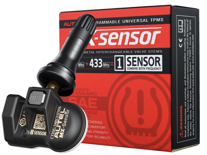 Autel MX Sensor däcktryckssensor 433/315Mhz 2 in 1 i gruppen Produkter / TPMS verktyg / TPMS sensorer ventiler hos Prylteknik 7H AB (200-348)