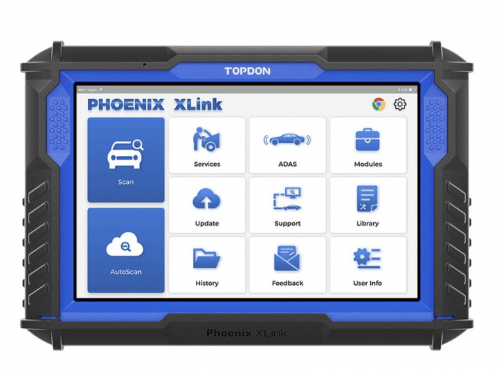 Phoenix XLink diagnosverktyg | Med online programmering | Online coding | DOIP | Topologikarta i gruppen Produkter / Felkodsläsare / Topdon hos Prylteknik 7H AB (300-108)