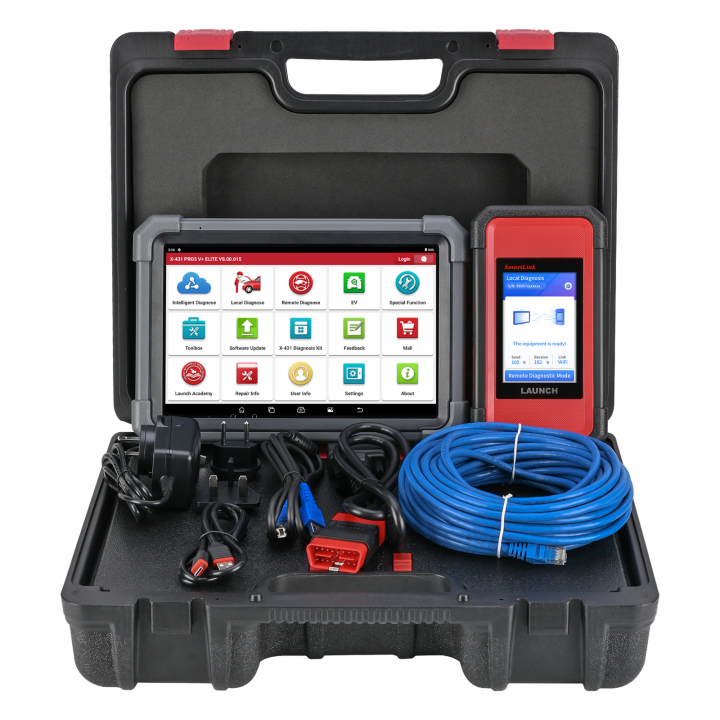 LAUNCH X431 PRO3 V+ Elite J2534 Smartlink VCI, DoIP, Aktiv Test, Topology map, Online coding, 60+ Reset i gruppen Produkter / Felkodsläsare / Launch hos Prylteknik 7H AB (300-523)