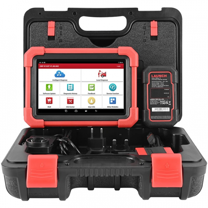 Launch CRP919X BT felkodsläsare diagnosverktyg | Aktiv test | Trådlös | Doip |  OBD2 scanner | 2års licens i gruppen Produkter / Felkodsläsare / Launch hos Prylteknik 7H AB (300-527)