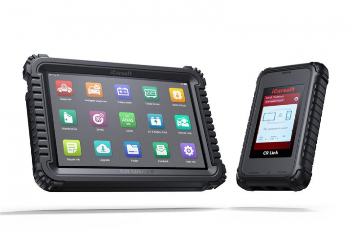 iCarsoft CR Ultra P | Topologi karta | Intelligent diagnos | PRO VERSION 2025 | OBD2 J2534 Diagnosverktyg | 3 års licens i gruppen Produkter / Felkodsläsare / iCarsoft hos Prylteknik 7H AB (300-529)