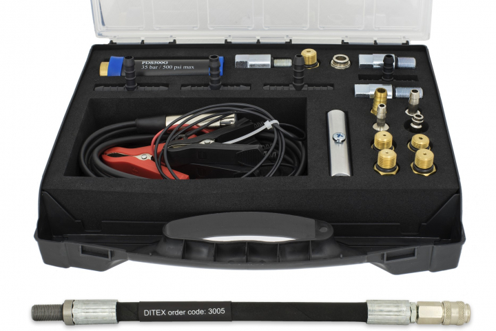 Ditex PDS500X pressure test kit i gruppen Produkter / Specialverktyg / Autoditex hos Prylteknik 7H AB (300-589)
