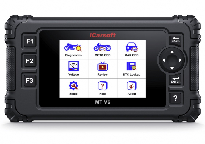 iCarsoft MTV6 för BMW motorcyklar | felkodläsare för BMW MC  i gruppen Produkter / Felkodsläsare / Felkodsläsare för MC & ATV hos Prylteknik 7H AB (400-104)