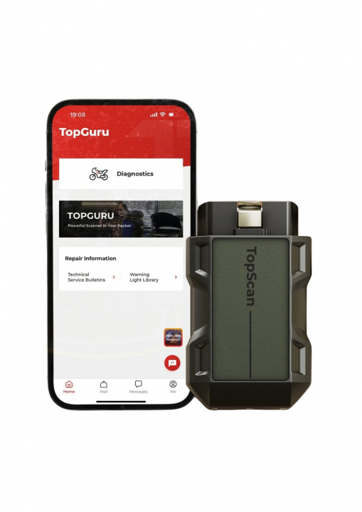 Topdon Topscan Moto | Felkodsläsare för MC, ATV, motorcykel Harley, Ducati BMW, Kawasaki, Yamaha, Honda, Suzuki i gruppen Produkter / Felkodsläsare / Topdon hos Prylteknik 7H AB (500-100)