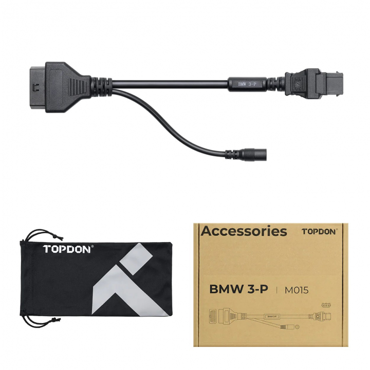 BMW 3-pin adapterkabel för MC | M015 Topscan Moto i gruppen Produkter / OBD2 adapter kablage hos Prylteknik 7H AB (500-102)