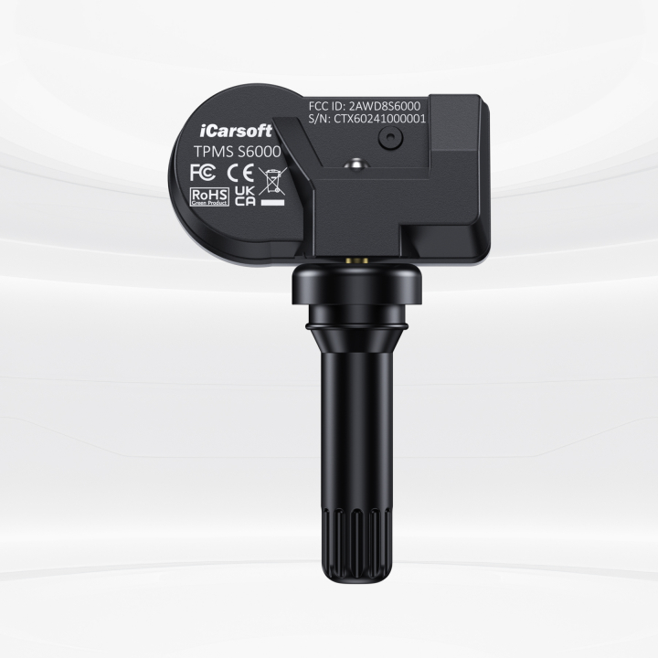 iCarsoft TPMS S6000 TPMS sensor givare | Passar CR Eagle & TPMS V800 i gruppen Produkter / TPMS verktyg / TPMS sensorer ventiler hos Prylteknik 7H AB (500-543)