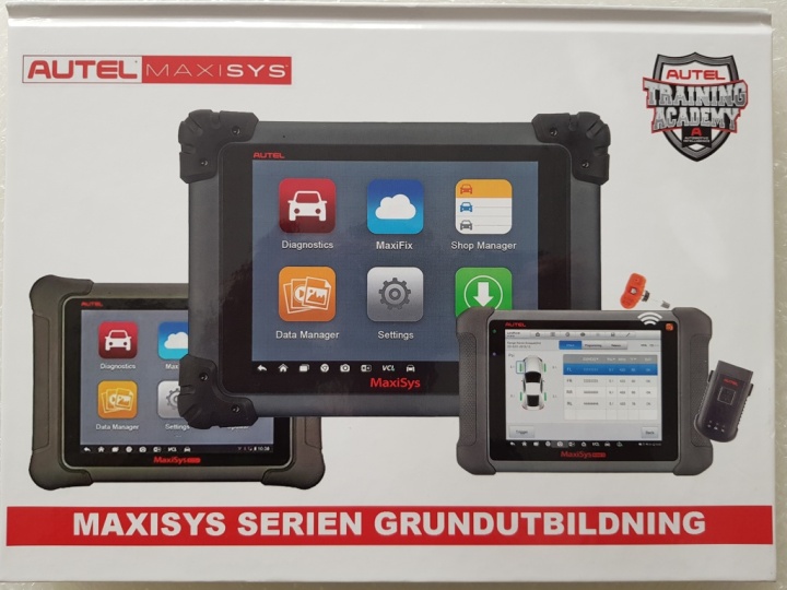 Maxisys Grundutbildningsbok i gruppen Produkter / OBD2 adapter kablage / Tillbehör & Reservdelar hos Prylteknik 7H AB (MAX-UTB)