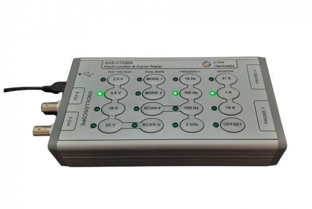 UCE-CT220S komponenttestare Curve Tracer