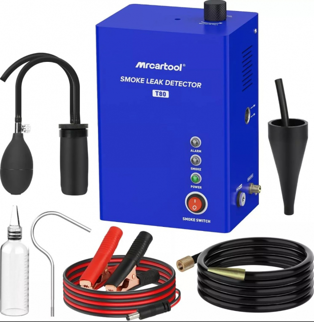 T80 Rökmaskin läckagesökare felsök läckage i slangar insug 