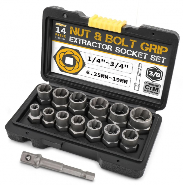 Borttagning av skadade muttrar, bultar krafthylsor HI SPEC