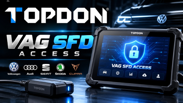 Topdon VAG SFD licens 1års obegränsad access Topscan/Ultradiag/Artidiag AD/Phoenix/ONE-serie