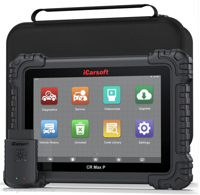 iCarsoft CR Max P 2026 diagnosverktygs felkodsläsare OBD2 | Aktiv test | 10