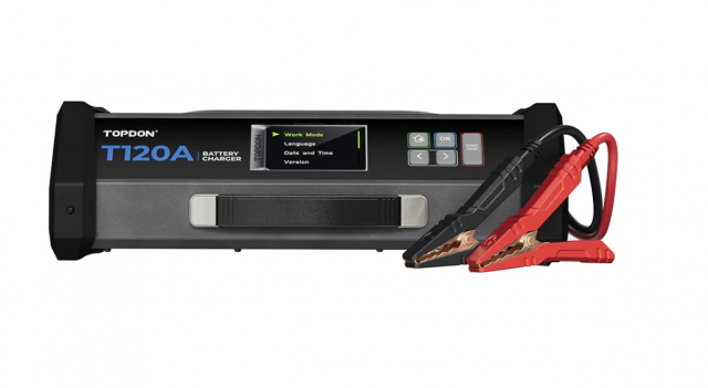 Topdon T120A batteriladdare & strömförsörjning ECU programmering 120A