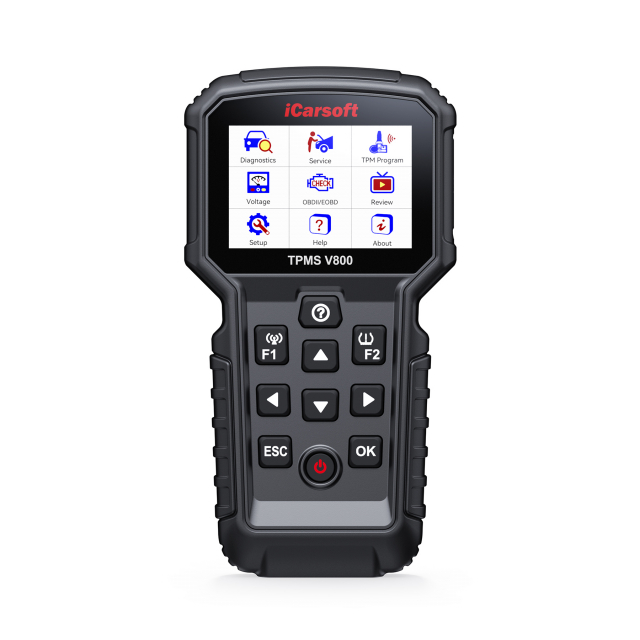 Icarsoft TPMS V800 TPMS Programmering och diagnosverktyg | 8 reset funktioner | Läser alla sensorer | Programmerar till iCarsoft TPMS sensor