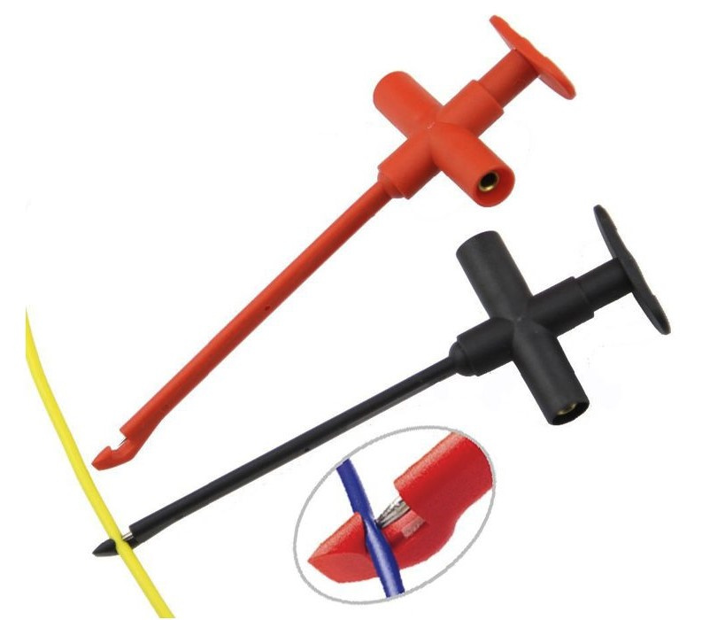 Mätprober 2-pack för isolerat kablage