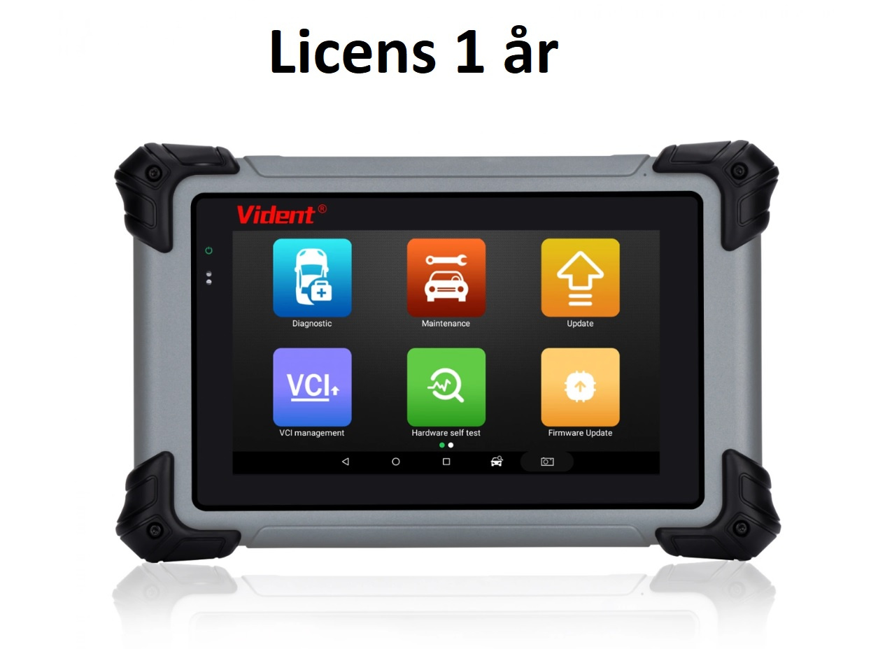 Vident iSmart 800/810 licens 1år 