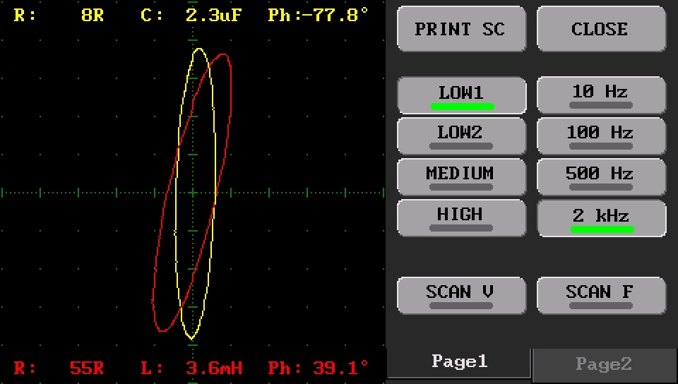 UCE-CT220L komponenttestare Curve Tracer