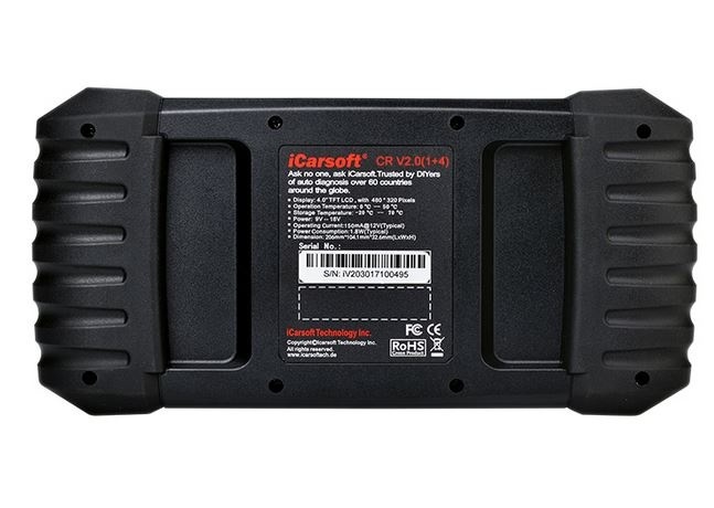 iCarsoft CR V2.0 felkodsläsare, välj själv för vilka 10 bilmärken!