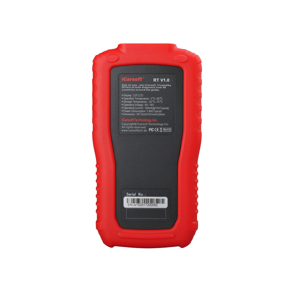 Icarsoft RT V1.0 felkodsläsare OBD2 Renault Dacia