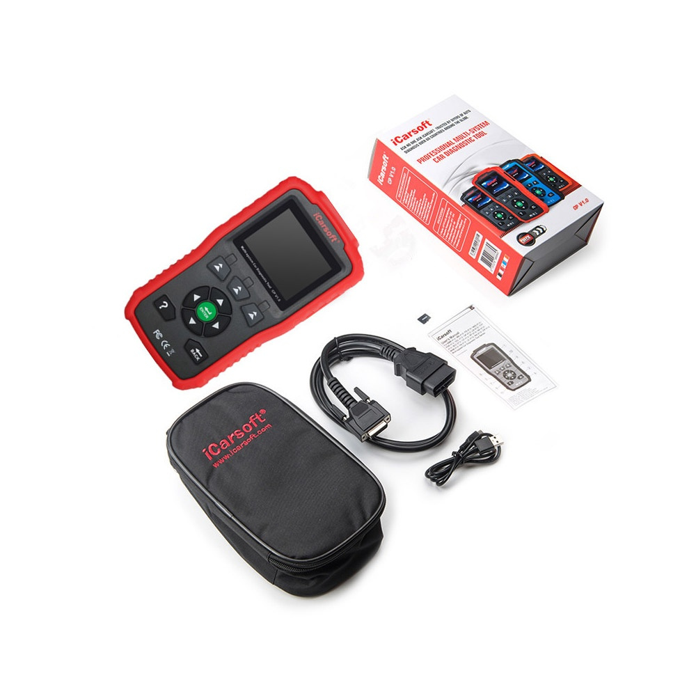 Icarsoft CP V1.0 felkodsläsare OBD2 Citroen/Peugeot/Renault/Dacia