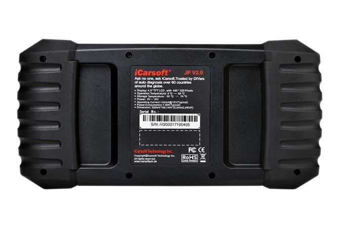 iCarsoft JP V2.0 OBD2 Felkodsläsare för Toyota Lexus Scion Isuzu Nissan Infiniti Mitsubishi Honda Acura Mazda Subaru, Kia, Huyndai