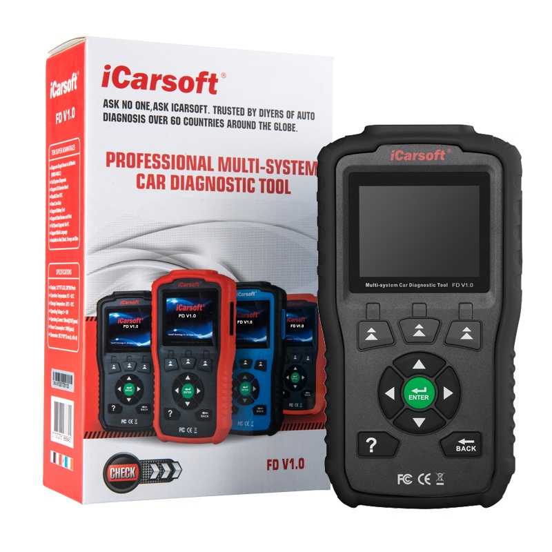 Icarsoft FD V1.0 FORD felkodsläsare OBD2 Scanner