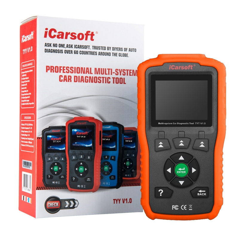 Icarsoft TYT V1.0 Toyota Lexus Isuzu Scion felkodsläsare OBD2 Scanner