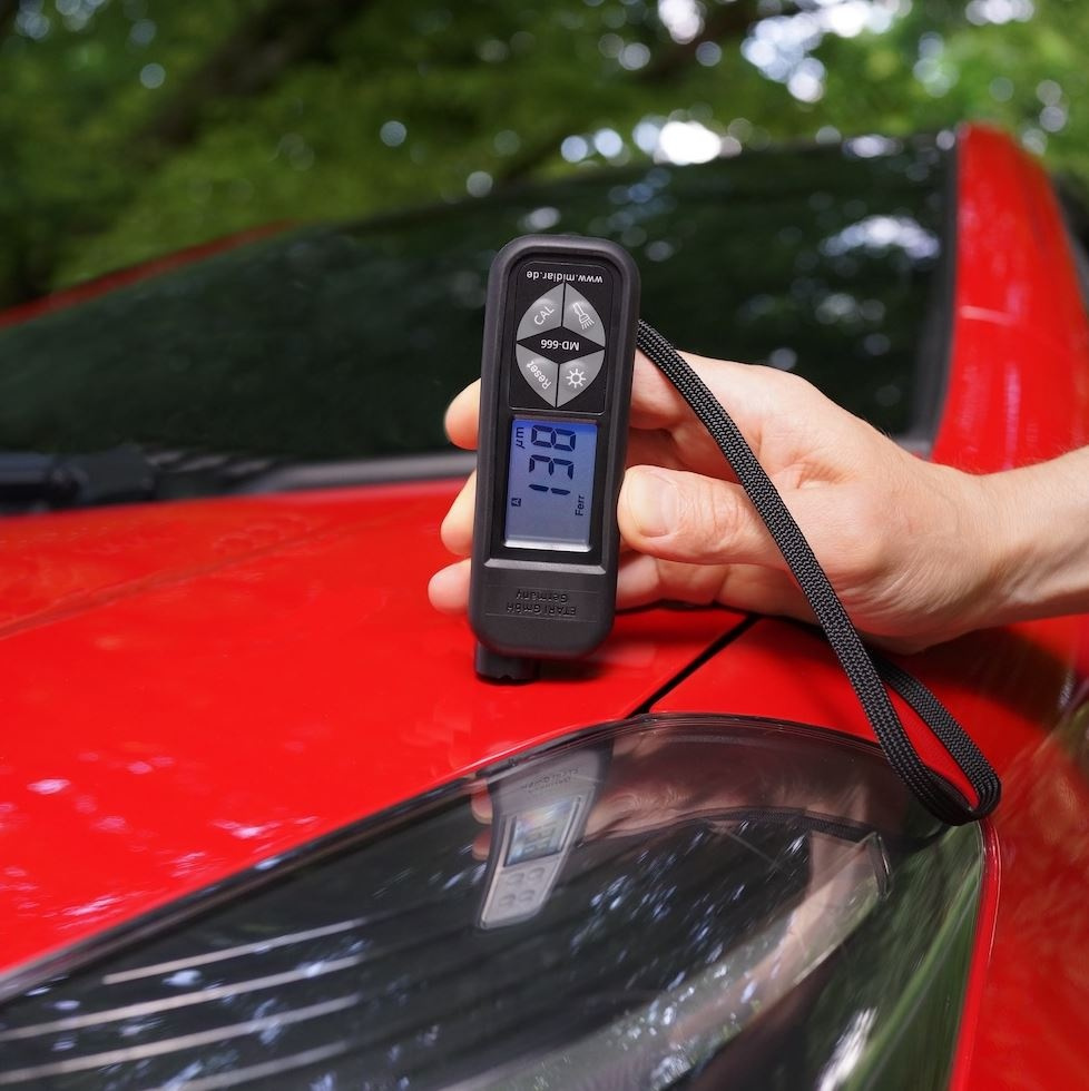 Etari MD 666 mymätare lackskiktsmätare Skikttjockleksmätare billack