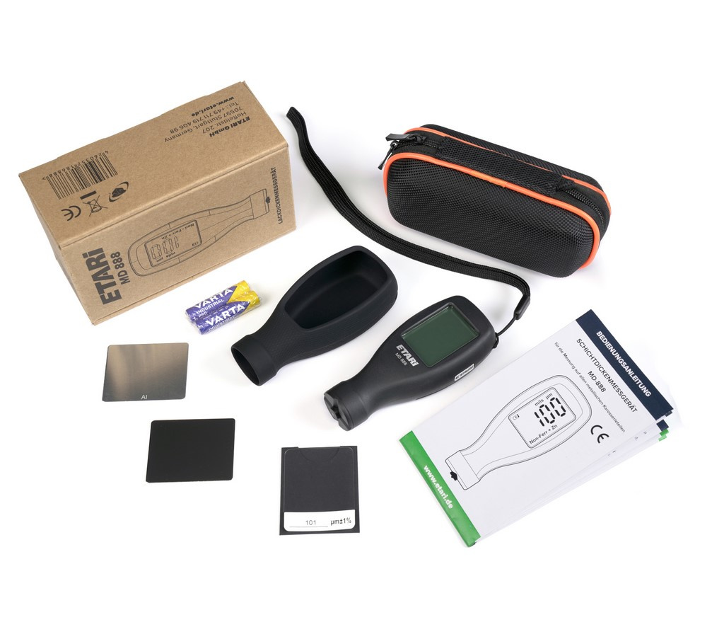 Etari MD888 mymätare lackskiktsmätare Skikttjockleksmätare billack | 2024