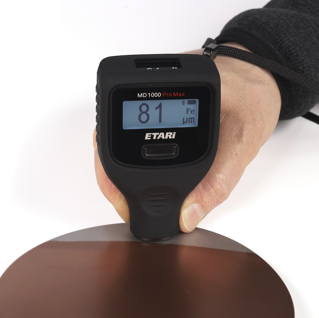 Etari MD 1000 PRO MAX mymätare lackskiktsmätare Skikttjockleksmätare billack | PROFFS | OLED DISPLAY