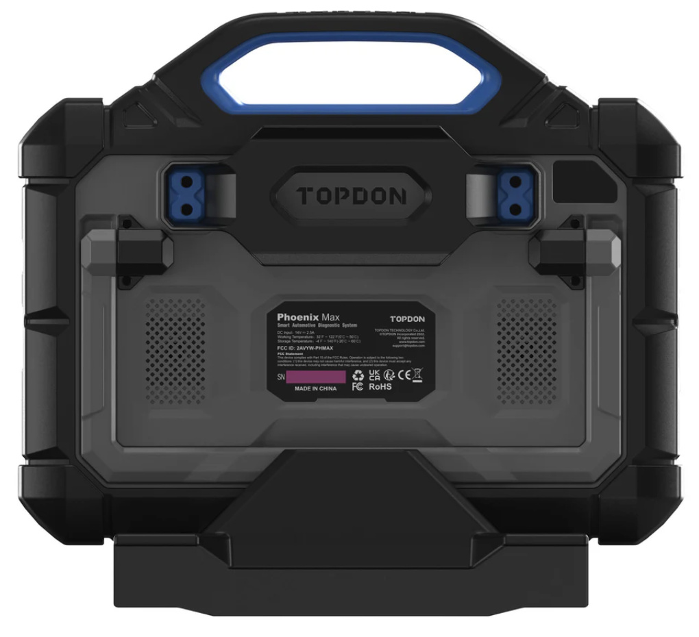 TOPDON PHOENIX MAX Integrerat Diagnosverktyg | Med Oscilloskop | Online coding | Topology map | OBD2 DOIP CAN-FD