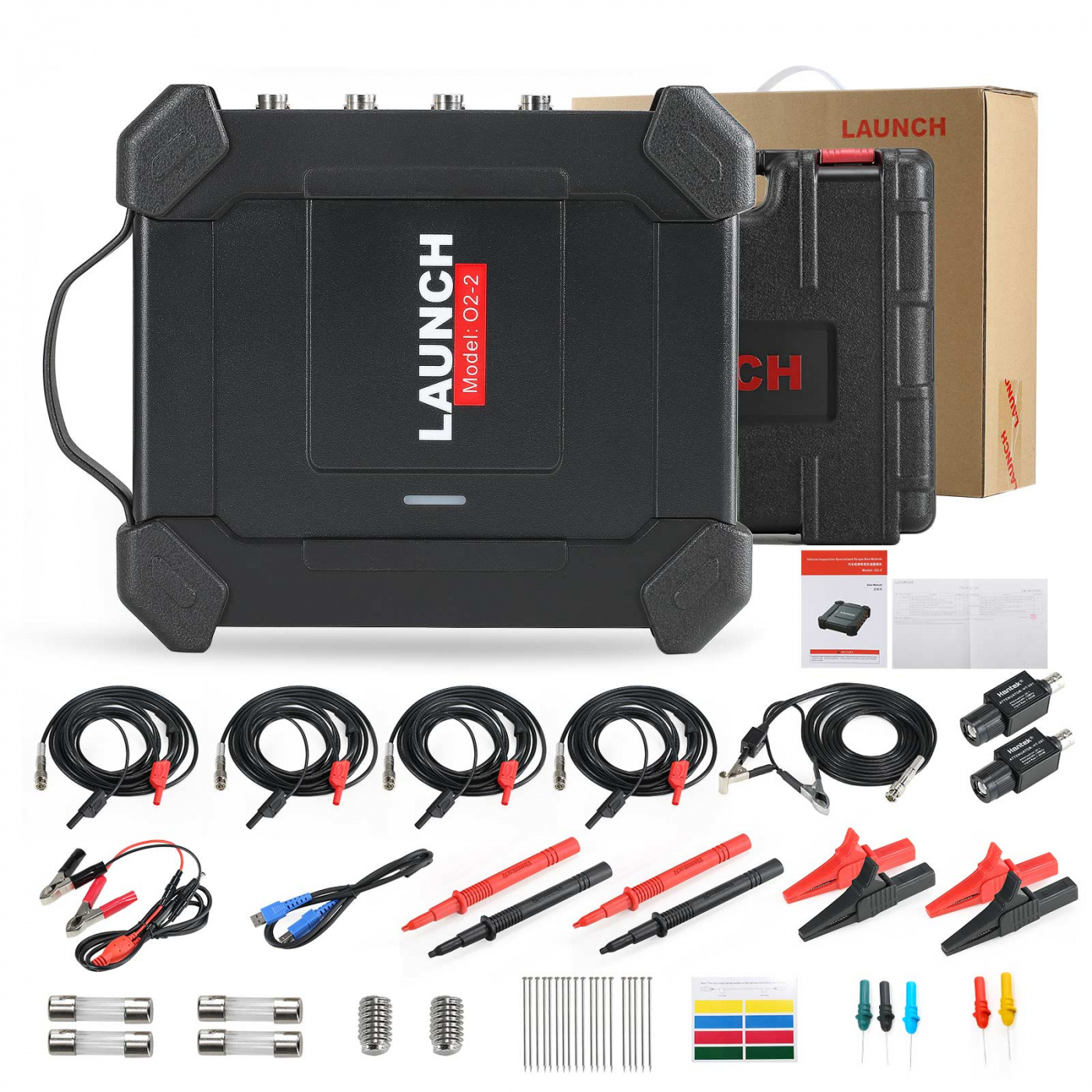 Launch X431 O2-2 Scopebox Oscilloscope 4 kanaler 100MHz