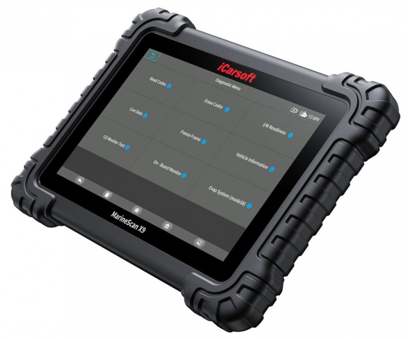 MarineScan X9  Professionell marin diagnosskanner för vattenskotrar, utombords- och inombordsmotorer