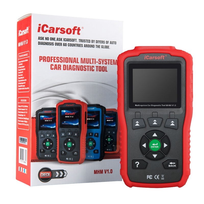 iCarsoft MHM V1.0 Mitsubishi/Honda/Acura/Mazda felkodsläsare OBD2 Bildiagnos