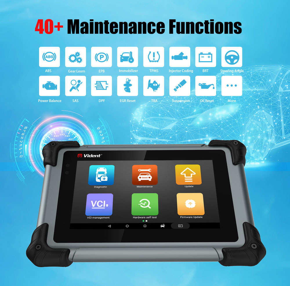 Vident iSmart800 Pro diagnosverktyg felkodsläsare OBD2 scan tool | Begagnad | 6mån garanti