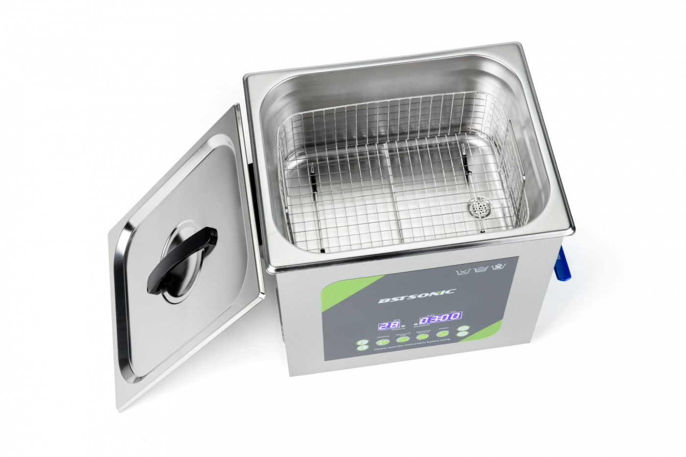 BST Sonic 10L ultraljudstvätt ultraljudsbad | Proffstvätt | 2 års garanti | Degas | Semiwave 