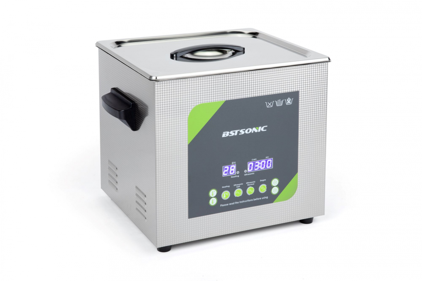 BST Sonic 18L ultraljudstvätt ultraljudsbad | Proffstvätt | 2 års garanti | Degas | Semiwave