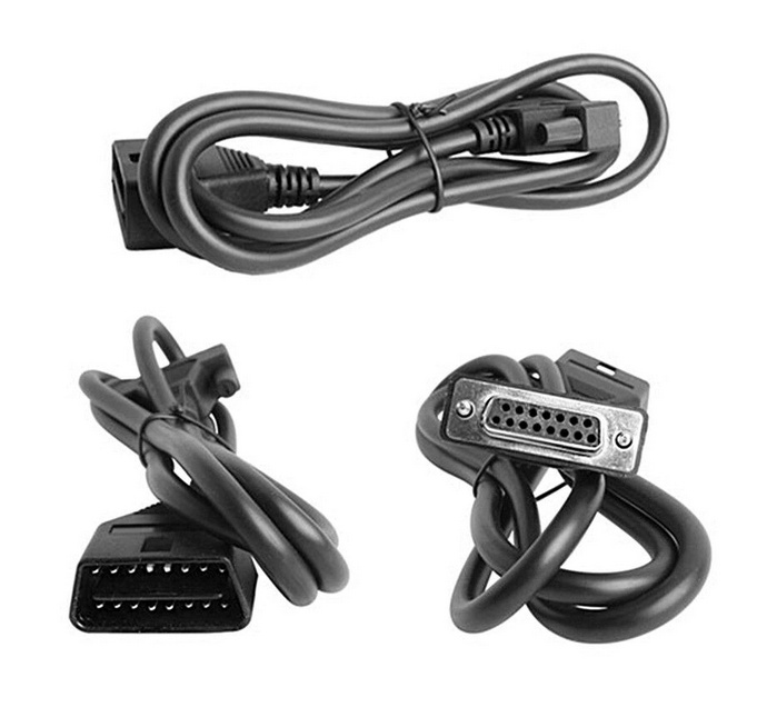 iCarsoft huvudkabel main cable OBD2 | CR PRO+ | CR MAX | V1.0 | V2.0 | V3.0 mfl