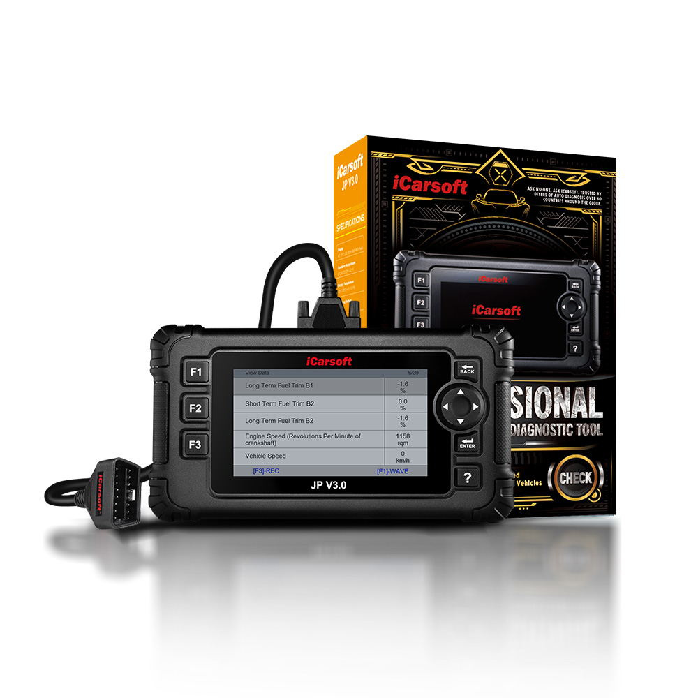 Icarsoft JP V3.0 felkodsläsare OBD2 för japanska märken