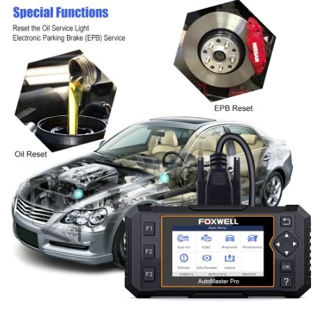 Foxwell NT624 Elite felkodsläsare OBD2 diagnosverktyg scanner