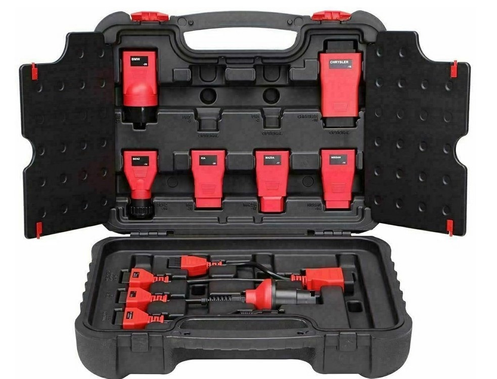 Autel adaptersats OBD2 adaptrar | 9st OBD adapter för Autel, Otofix i plastväska