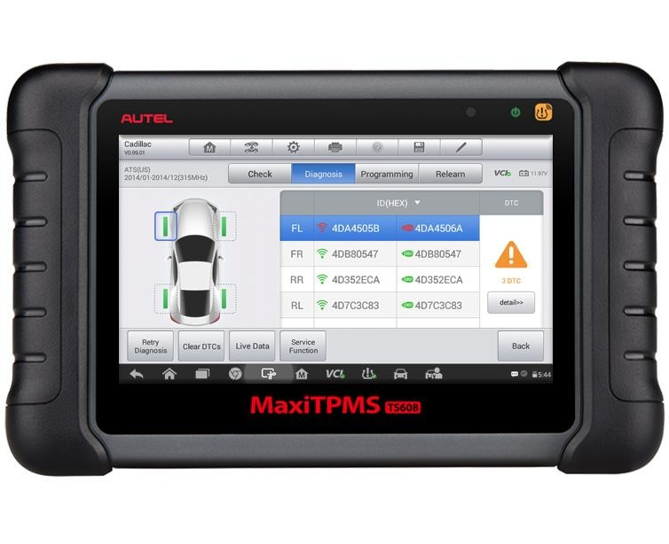 Autel MaxiTPMS TS608 Diagnos & Däcktryckverktyg