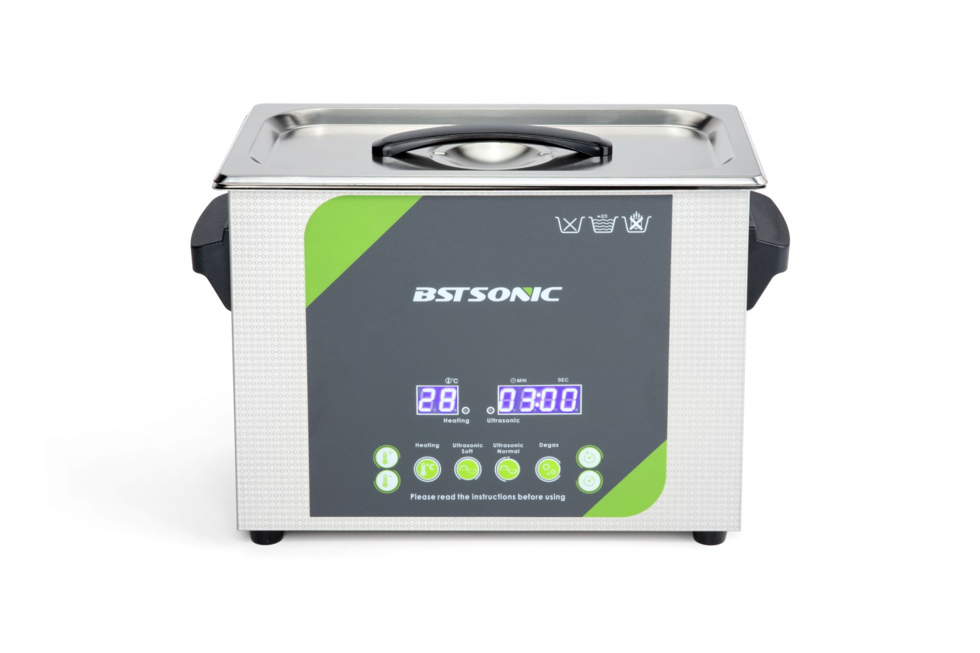 BST Sonic 4L ultraljudstvätt ultraljudsbad | Proffstvätt | 2 års garanti | Degas | Semiwave 